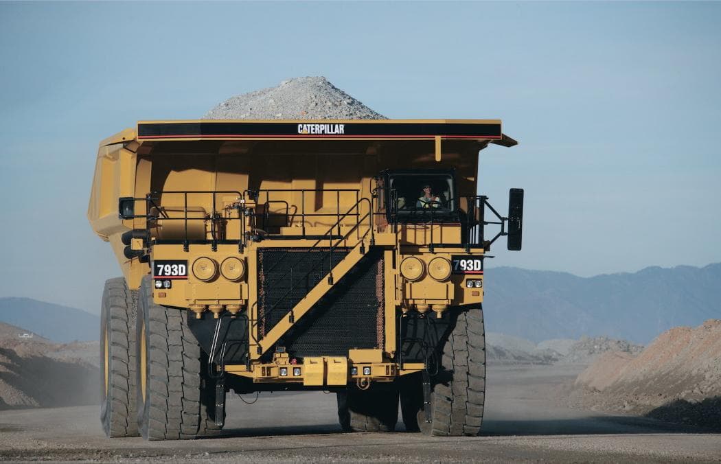 Camión de acarreo Caterpillar 793D